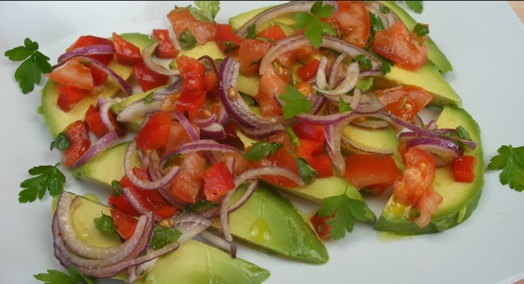 Ensalada de aguacate
