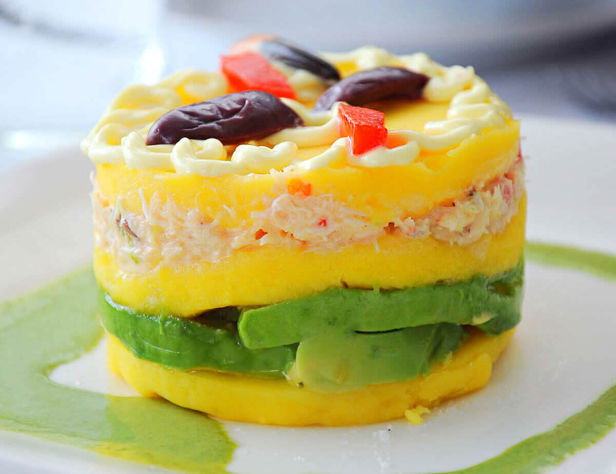 CAUSA RELLENA DE POLLO