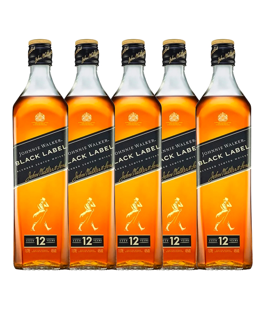 5 Black Label / Vodka Absolut