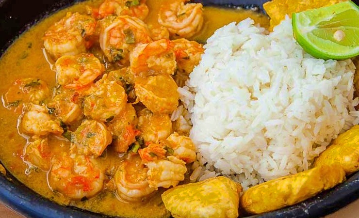 Encocado de camaron