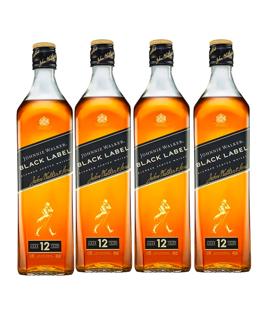4 Black Label / Vodka Absolut